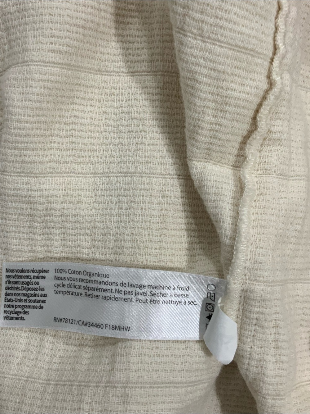 Eileen Fisher_Organic Cotton Gauze Jacket Size XL - Picture 6 of 6